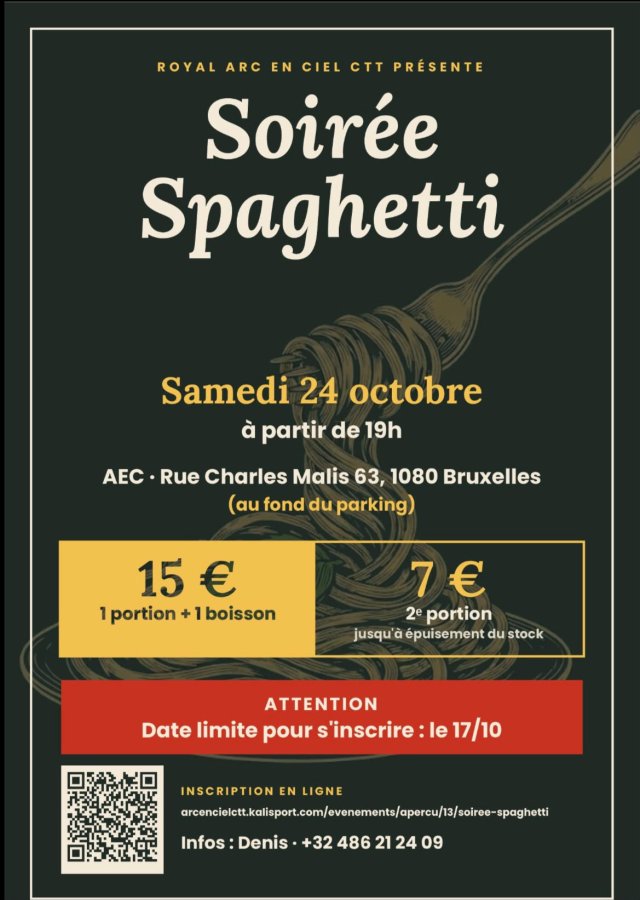 Soirée Spaghetti